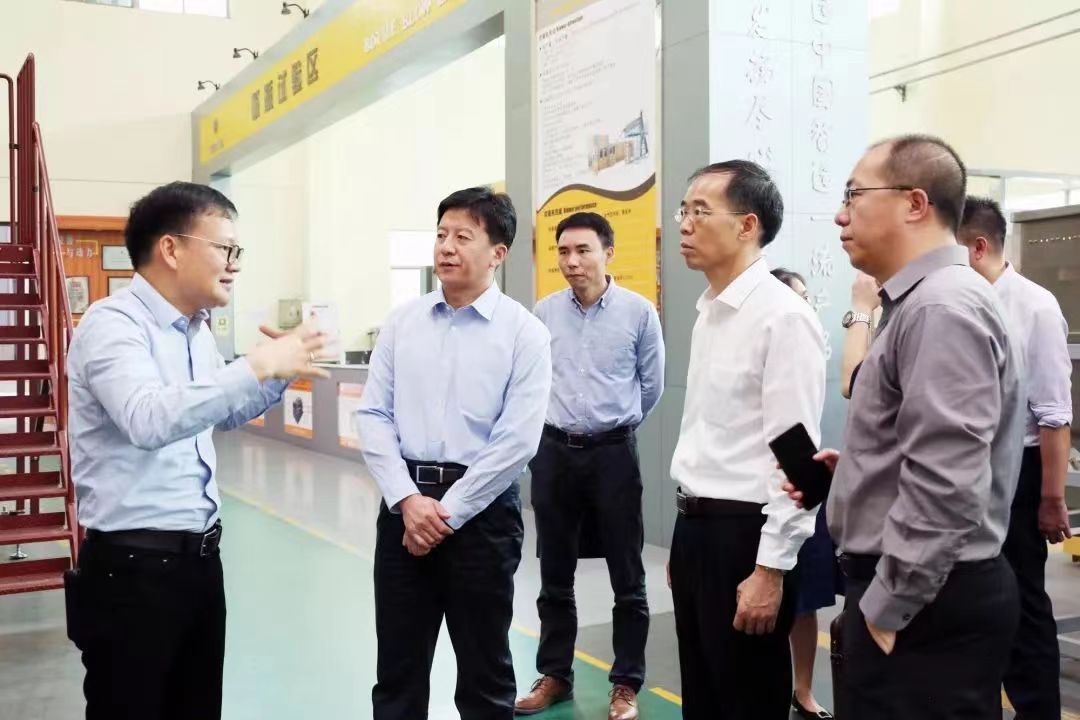 国家发改委政研室孙涛副主任一行莅临太阳成集团tyc138考察调研