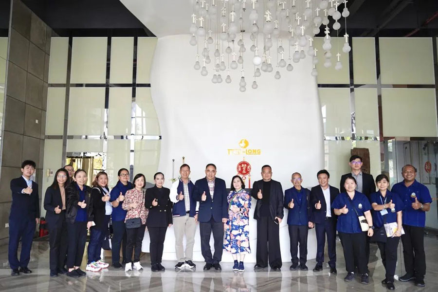 共绘未来发展蓝图 | 泰国皇家项目基金会一行莅临太阳成集团tyc138参观考察